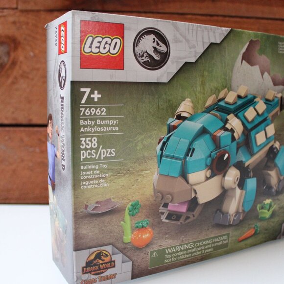 LEGO Jurassic World 76962 Baby Bumpy Ankylosaurus 358pcs Building Set New - Picture 3 of 6